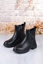 222263 Ventes Comfortable Warm Lining Non-Slip Sole Zippered Women's Boots - 7