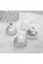 Christmas Balls, Red White Set of 24, 6CM Traditional Ornaments for Christmas Decoration - 4