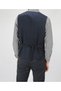 Vest, Navy Blue - 2