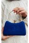 women's large stone evening bag - 4