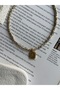 F Letter Mix Color Dorika Necklace