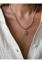 E Letter Mix Color Dorika Necklace - 2