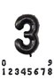 3 Year Old Kuromi and My Melody Black Number Balloon Balloon Chain Full Set with Video Easy Installation - 8