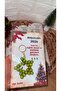 5 Pieces New Year Card Gift Keychain - Wooden Green - Christmas Gift