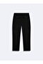 Straight Leg Gabardine Black Trousers - 3