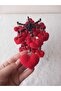 Amigurami Heart Keychain - 3
