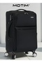 Expandable Oxford Cloth Travel Luggage Softside Lightweight Durable Suitcase - 7