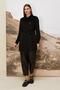 Velvet Tunic with Waist Tie 46245