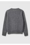 Woman anthracite melange shetland cardigan - 4