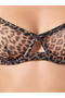 Leopard Print Wired Bra and Brief Set - 3