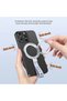 Magnetic Phone Ring Holder – 360 Rotation, Strong Grip MagSafe Compatible Stand for iPhone Series - 3