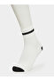 Pack of 3 - Contrast Detail Cuff Crew Socks - 2