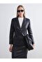 Women's Leather-Look Blazer Jacket