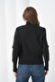 Women's Half-Zipper Closure Premium Yarn Soft Textured Knit Sweater - 8