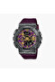 Men's 52MM Purple Analog-Digital Plastic Strap Watch | GM-110CL-6ADR