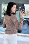 Kare Jacquard Satin Shirt 6K147 - 2