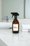 2-Pack Amber Bottle with Wooden Stand Surface Cleaner and Bathroom Cleaner 500ml Amber Glass Bottle 2 Pieces - 7
