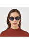 CYANO 56 MM Black Geometric Sunglasses - 5