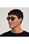 TURN UP Polarized Polarized Black Lens 52 mm Geometric Sunglasses - 5