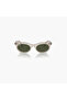 53MM Green Wayfarer Oval Sunglasses - 0RB2242 - 4