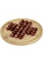 Solitaire Wooden Bead Board Game (Brown) - 4