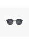 TURN UP Polarized Polarized Black Lens 52 mm Geometric Sunglasses - 2
