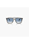 58MM Blue Square Sunglasses - 0RB2213 - 4