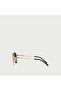 Men Green Lens Aviator Sunglasses - 3