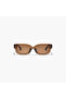 Women Brown Lens 50 mm Rectangle Sunglasses | BLA-000261-0404 - 3