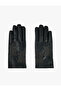 Star Shaped Faux Leather Gloves with Metal Accessories - 2