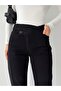 Front Belt Asymmetric Detail Mom Jeans - 4