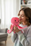 Pink Cute Octopus Plush Toy Sleeping Companion Gift