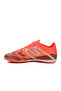 Red Silver Ankle Elastic Lace-Up Unisex Football Field Shoes Gh-252-149 g - 4