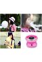 Mini Automatic Cotton Candy Maker Pink 26x13x26cm - 4