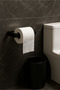 Adhesive Luxury Design Lamel Toilet Paper Holder - Modern Bathroom Paper Towel Holder - No Drilling Installation - 3