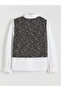 Two Mt Shop Quality Lcw Kids White Poplin Patterned Standard & Regular Girls' Shirt - 2