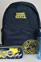 License-Protected Large Size High School School Bag, Pencil Bag and 700 ml Water Bottle Set - 2