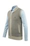 Men's Knitwear Stone Vest with Zippered Pockets Steel Knitwear Classic Fit - 5015J - 2