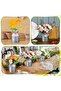 5.12 Inch Farmhouse Rustic Metal Milk Can Vase with Bow (Iron Color) - 7