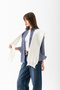 Yumoş Square Patchwork Scarf - Sports Knitwear Knitted Shoulder Scarf - Puffy Soft Textured Scarf - 3