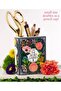 Book-Shaped Ceramic Flower Vase