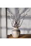 Ceramic Decorative Flower Vase 6 Inch Rustic Farmhouse Boho - Brown - 6