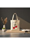 Ma Chérie Kiraz Printed Cloth Bag Tote Bag