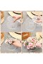 3-Piece Acrylic Flower Centerpiece Set, Modern Round Vases - 3