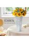 Galvanized Metal Vases - Farmhouse French Bucket, 9" Set of 4 - 8