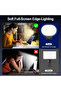 M.A&F 80 LED Full-Screen Selfie Light, Portable Fill Ring Light, 3 Modes, 10 Levels - 3
