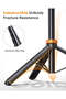 M.A&F 62-inch Extendable Selfie Stick Tripod with Remote (iPhone & Android Compatible) - 2