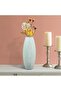 Small Vase, 10", Light Blue - 5