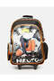 Boys Black Naruto Print Kids Trolley (18Inch)
