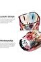 9.5" High Thickened Colorful Glass Flower Vase (Magic Color-waterdrop Style) - 3
